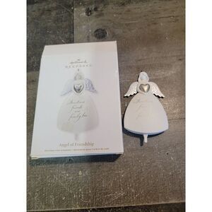Hallmark 2012‎ angel of friendship ornament Xmas decor